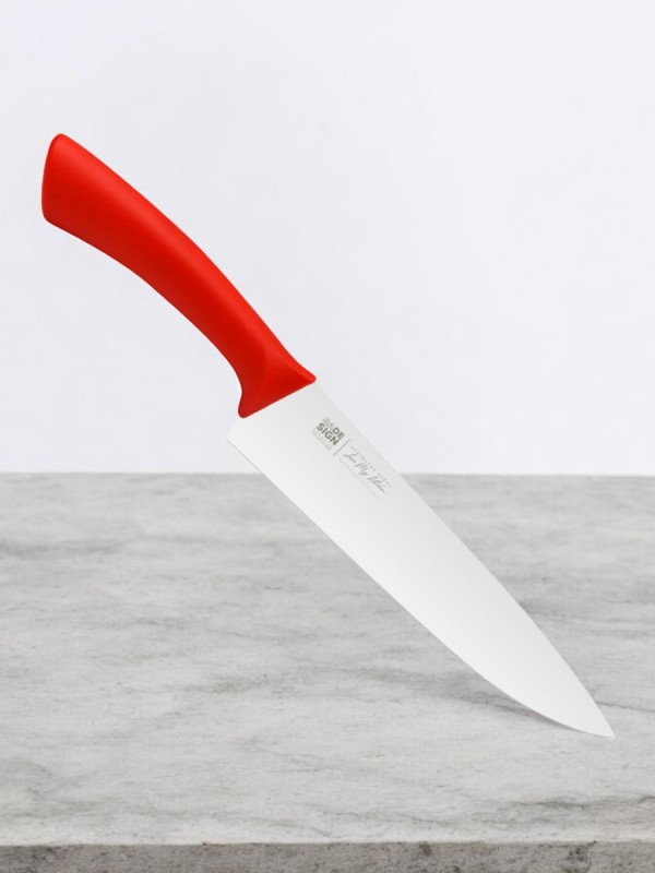 Badesign Şef Bıçağı 21cm (Kırmızı) İsme Özel Badesign Şef Bıçağı 21cm (Kırmızı) İsme Özel