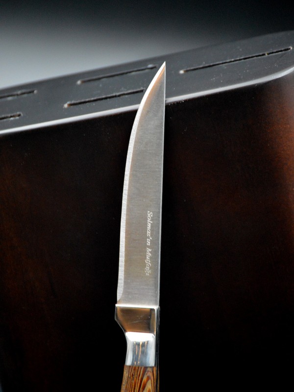 Bıçak Seti Ahşap Kütüklü 5'li Premium Bıçak Seti Ahşap Kütüklü 5'li Premium