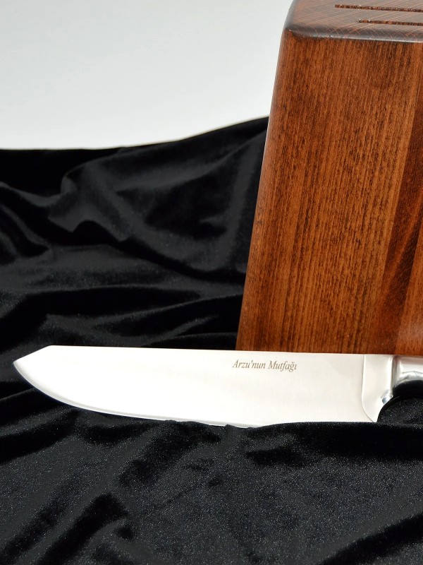 Badesign Premium Şef Bıçağı 21cm İsme Özel