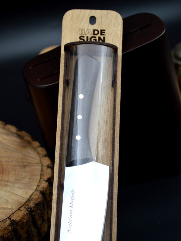 Badesign Venge Şef Bıçağı 21cm İsme Özel